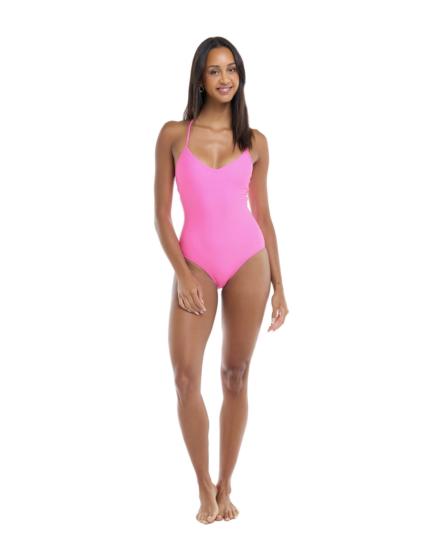 Smoothies Sandbar One-Piece Swimsuit - Sugar Plum