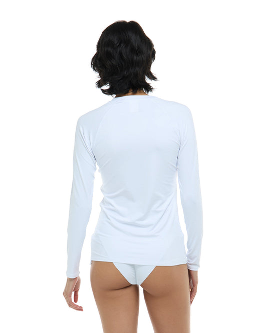Smoothies Sleek Rash Guard - Snow