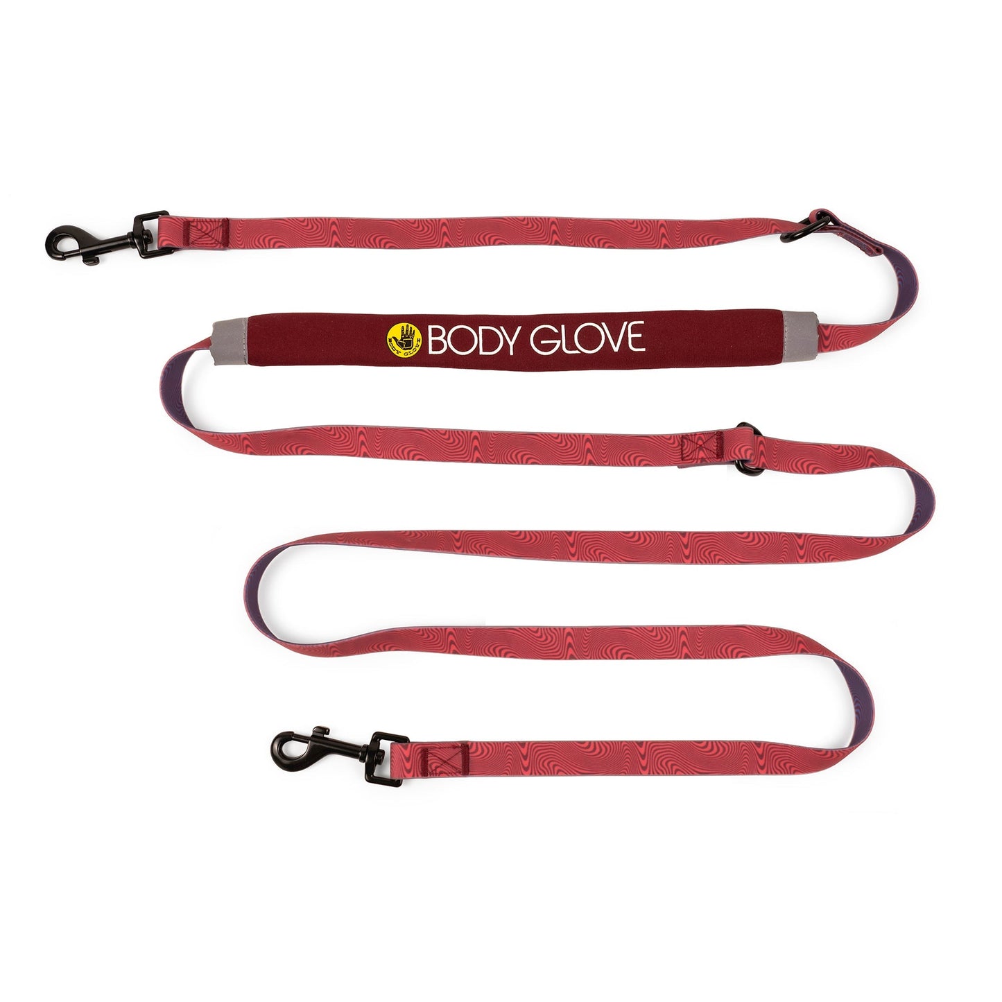 Beach Walk Convertible Pet Leash - Burgundy