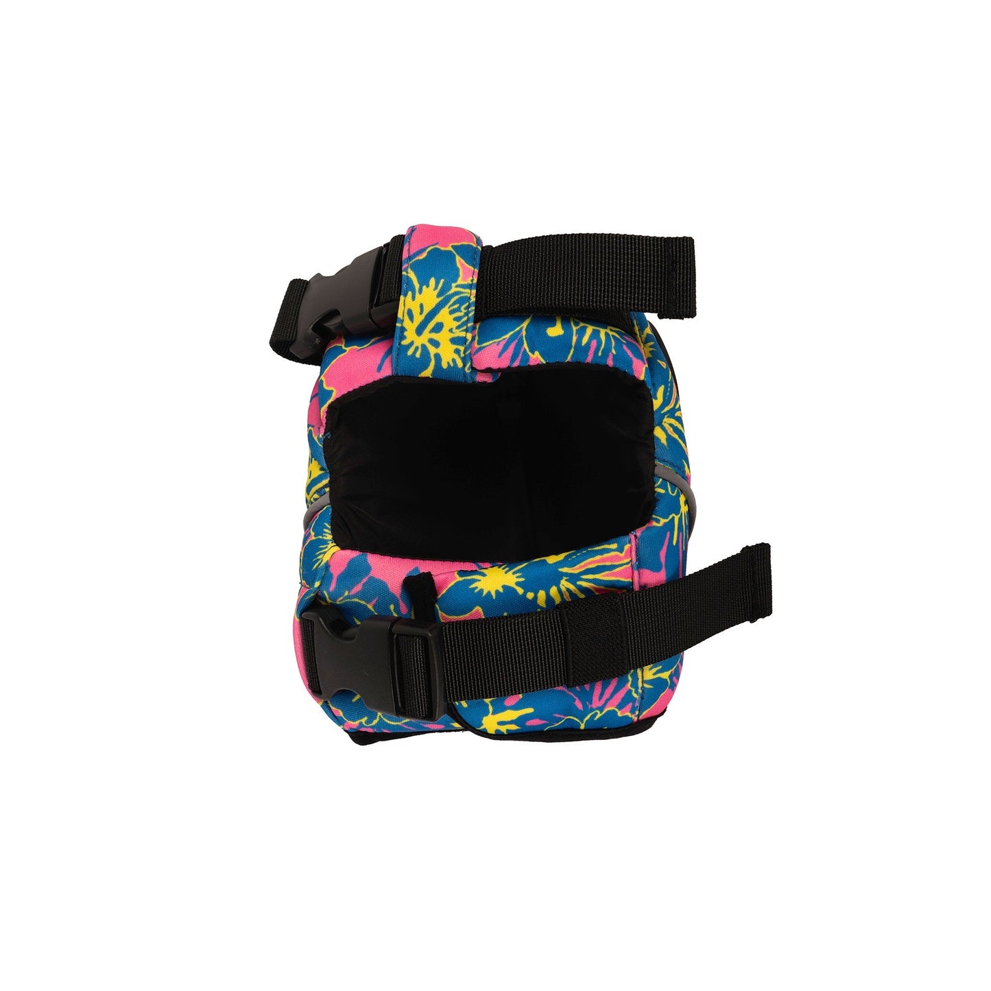 Floral Neoprene Pet Life Jacket - Floral Pink