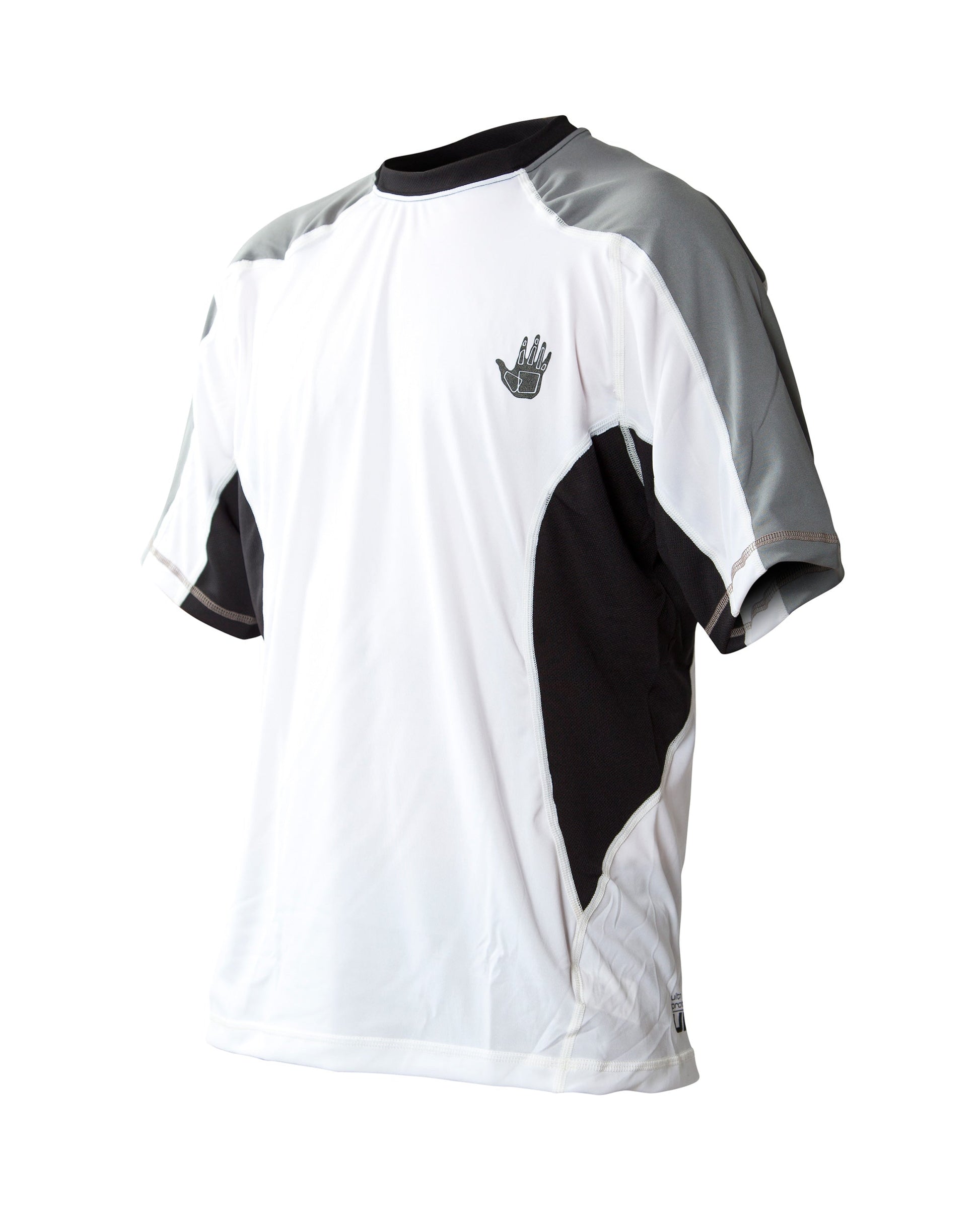 Men's Performance Loosefit Short-Arm Shirt - White