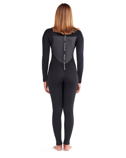 EOS 3/2mm Back-Zip Women's Fullsuit - Black