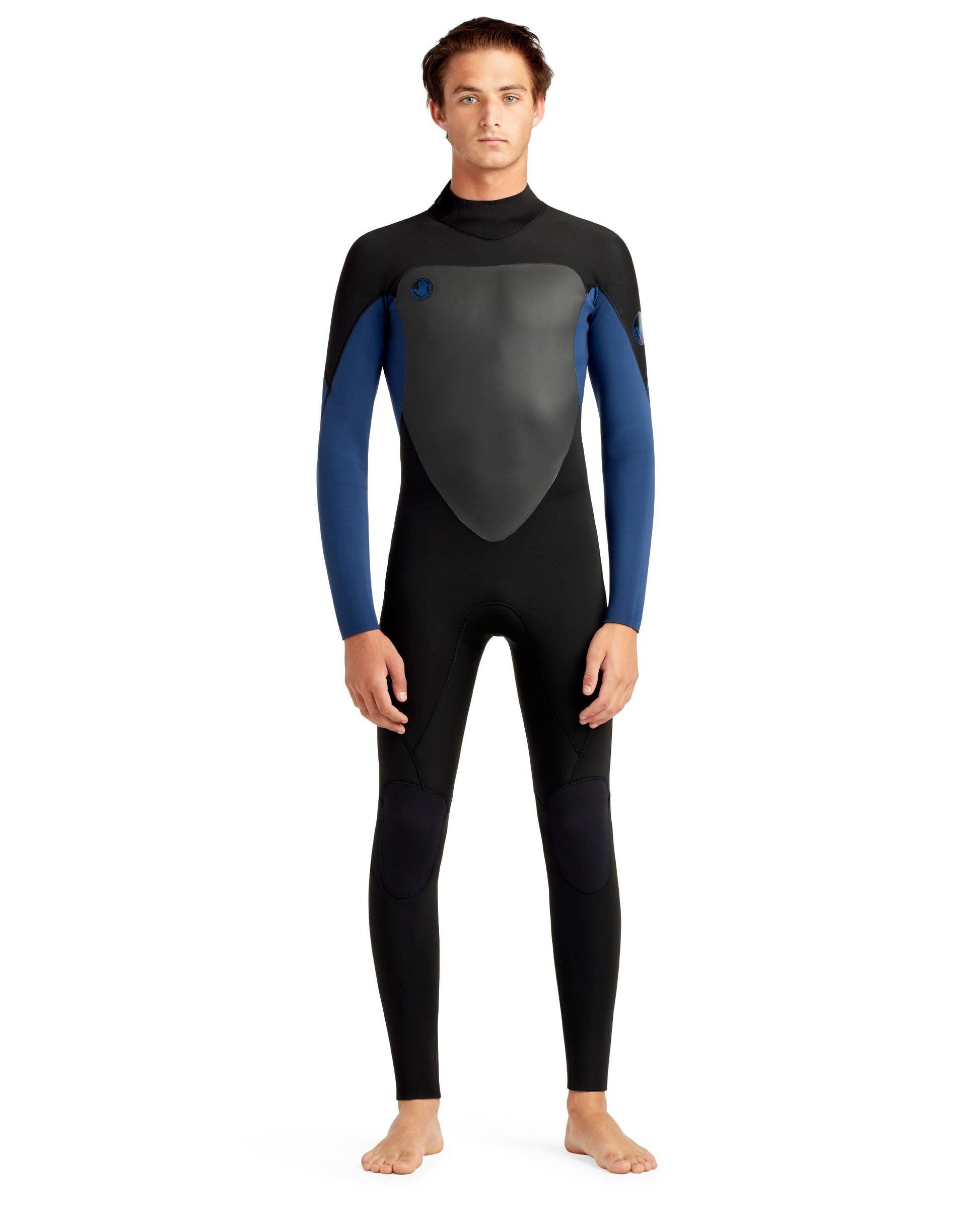 Phoenix 4/3mm Men's Back-Zip Fullsuit - Blue