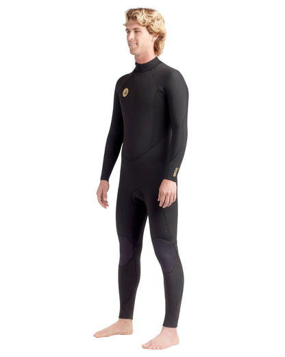 Heritage 4/3mm Back-Zip Men's Fullsuit - Black