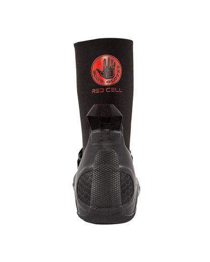 5mm Red Cell Bootie - Black