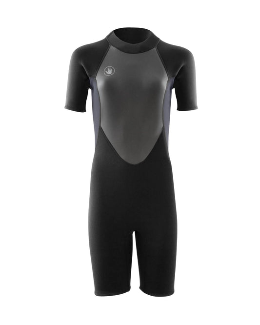 Women's Pro 3 Back Zip Springsuit 2/1mm - Black