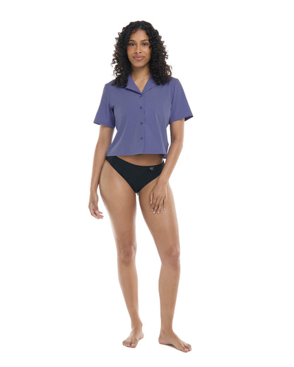 Lalancha Short Sleeve Surf Shirt - Iris