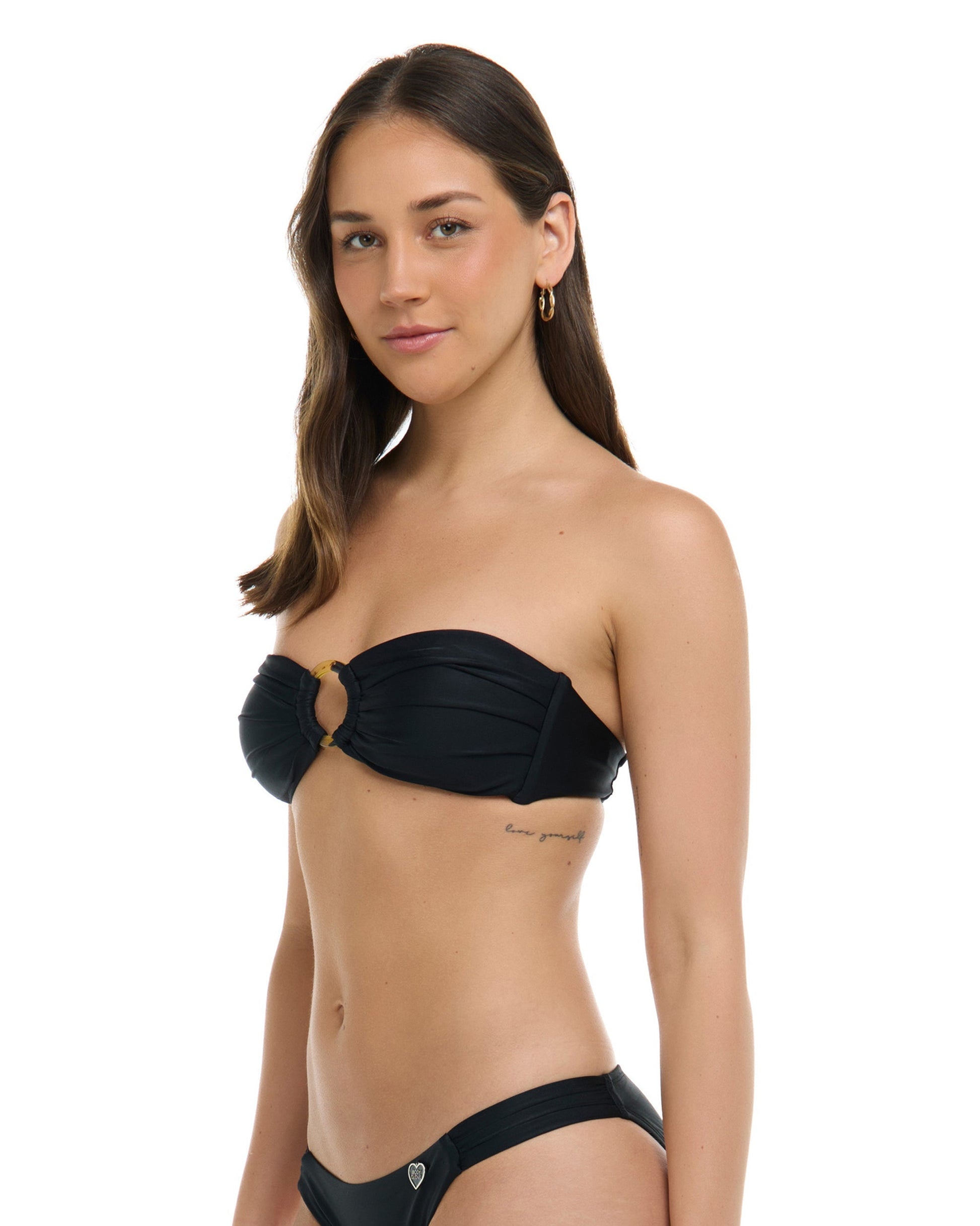 Smoothies Irene Bandeau Top- Black