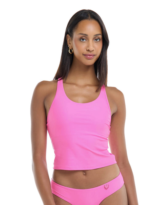 Smoothies Reva Crop Top - Sugar Plum