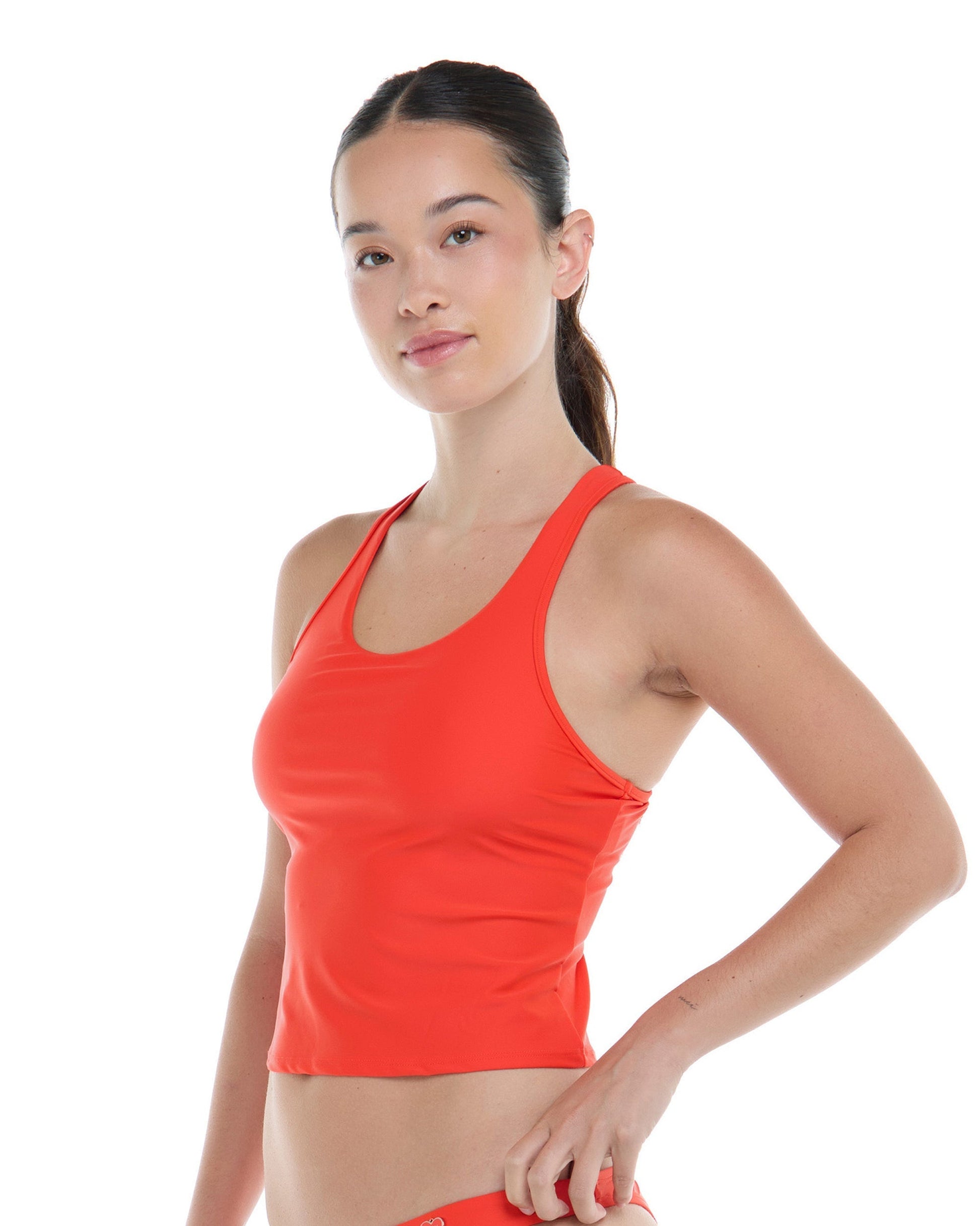 Smoothies Reva Crop Top - Poppy