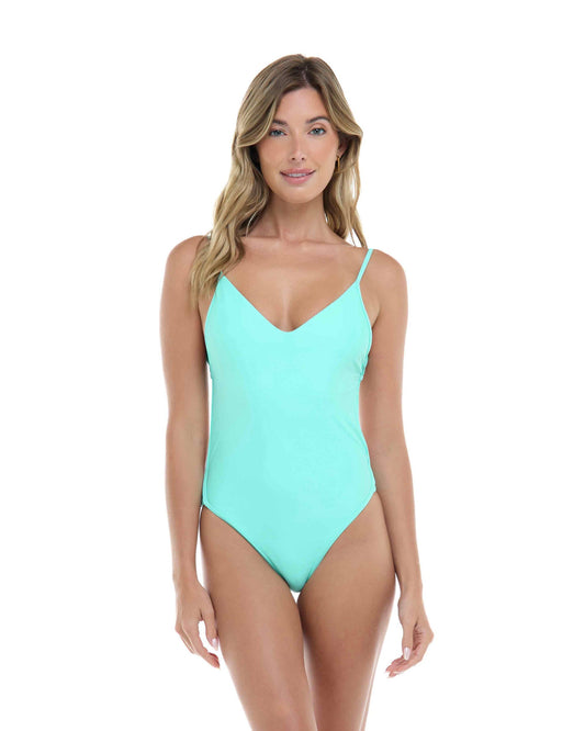 Smoothies Claire One-Piece Swimsuit - Sea Mist