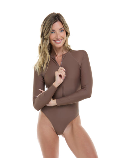 Smoothies Sloane One-Piece Swimsuit - Latte