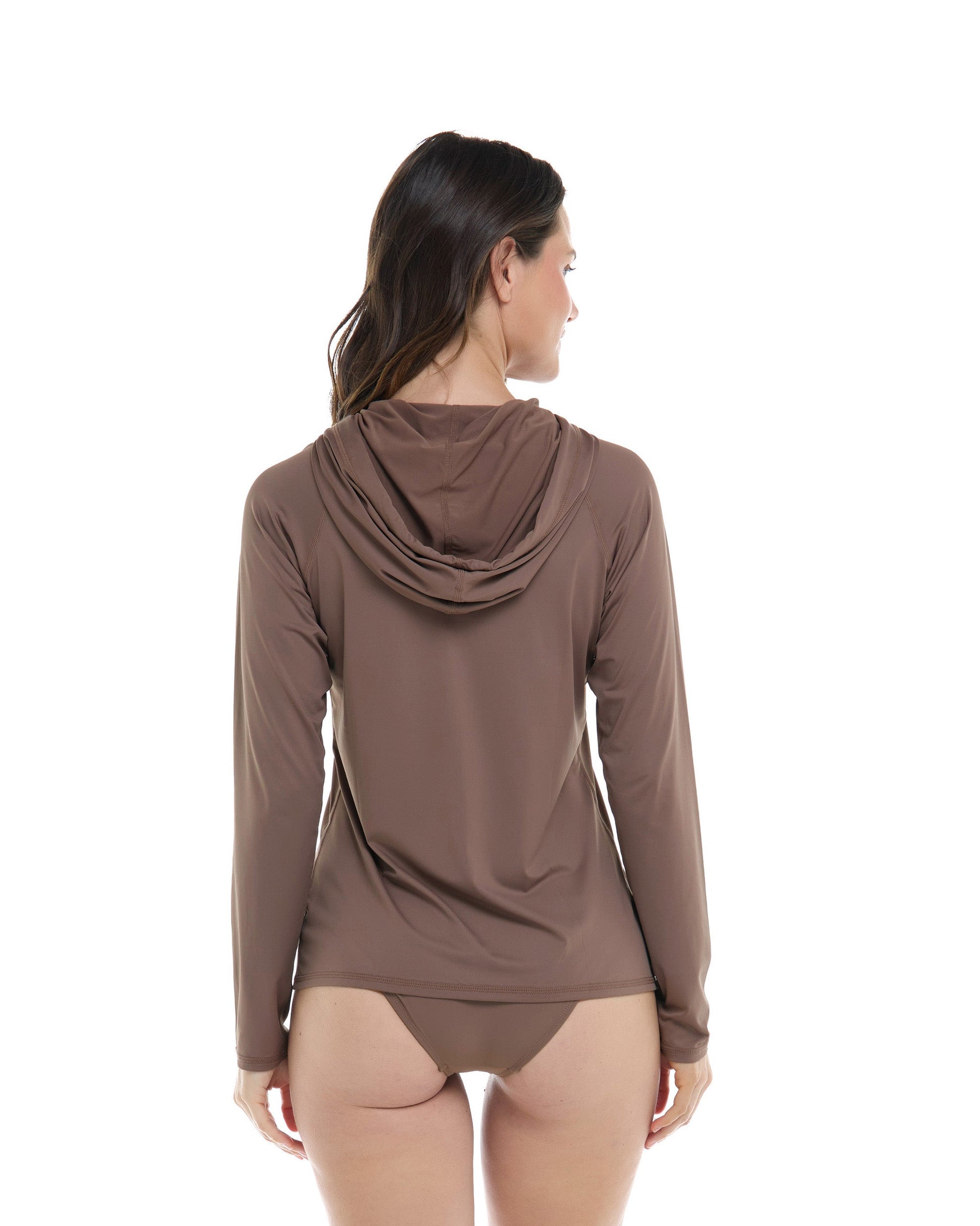 Smoothies Barbara Hoodie Rashguard - Latte