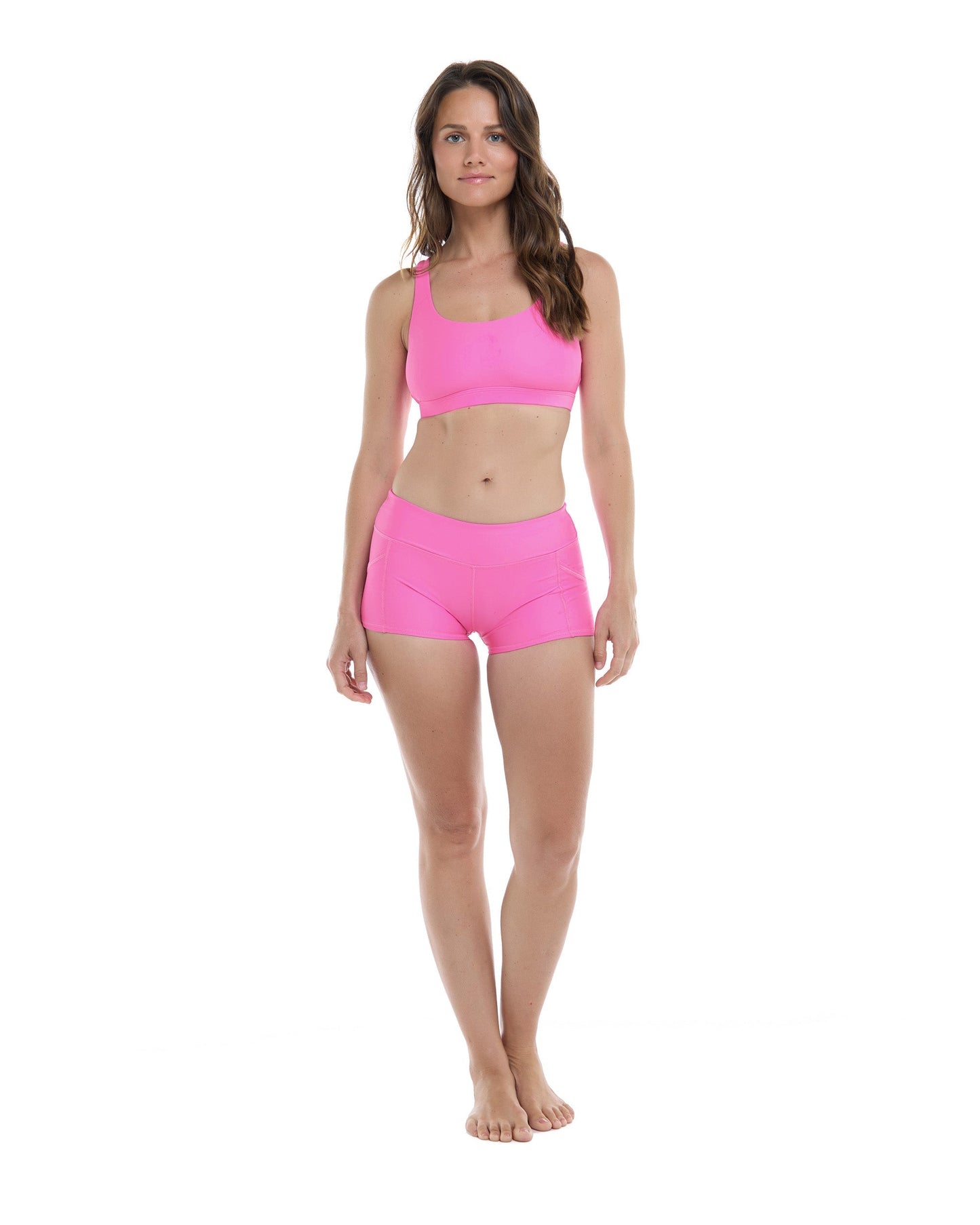 Smoothies Star Cross-Over Sports Bra D Cup - Sugar Plum