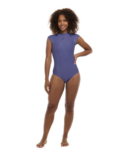 Smoothies Manny One-Piece Swimsuit - Iris