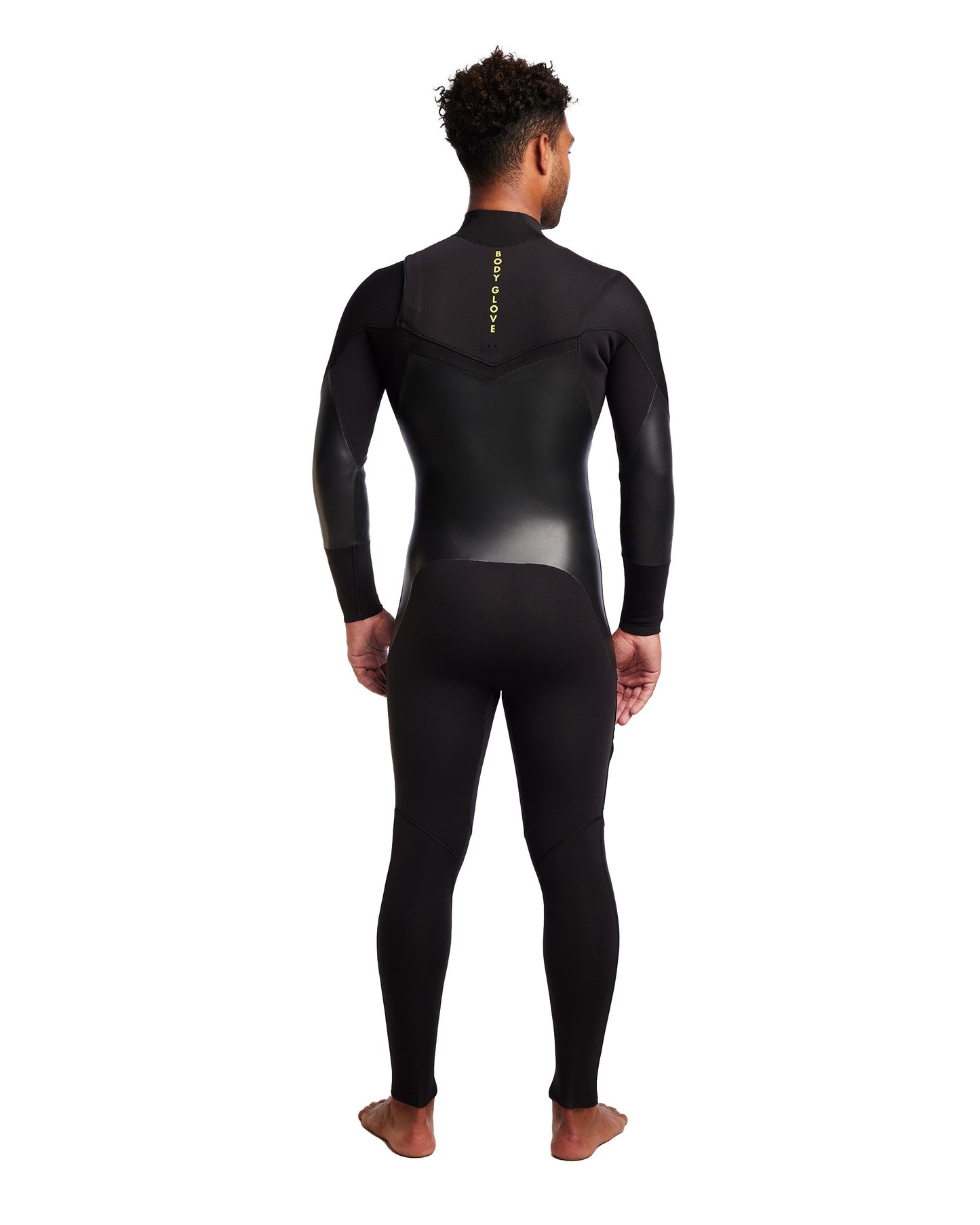 Men's 5370 4/3mm Chest Zip Fullsuit - Black