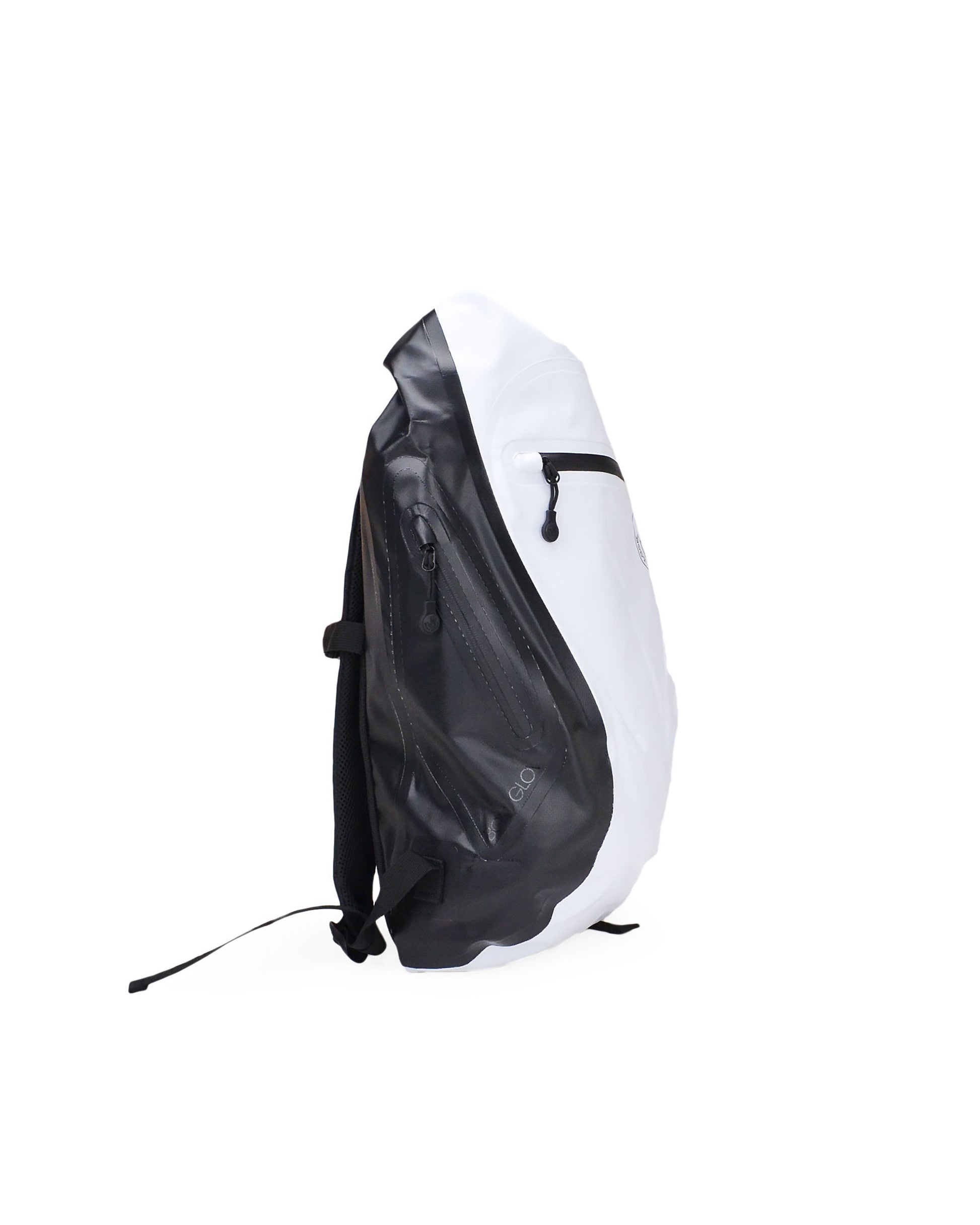 Advenire 25L Waterproof Vertical Roll-Top Backpack - White
