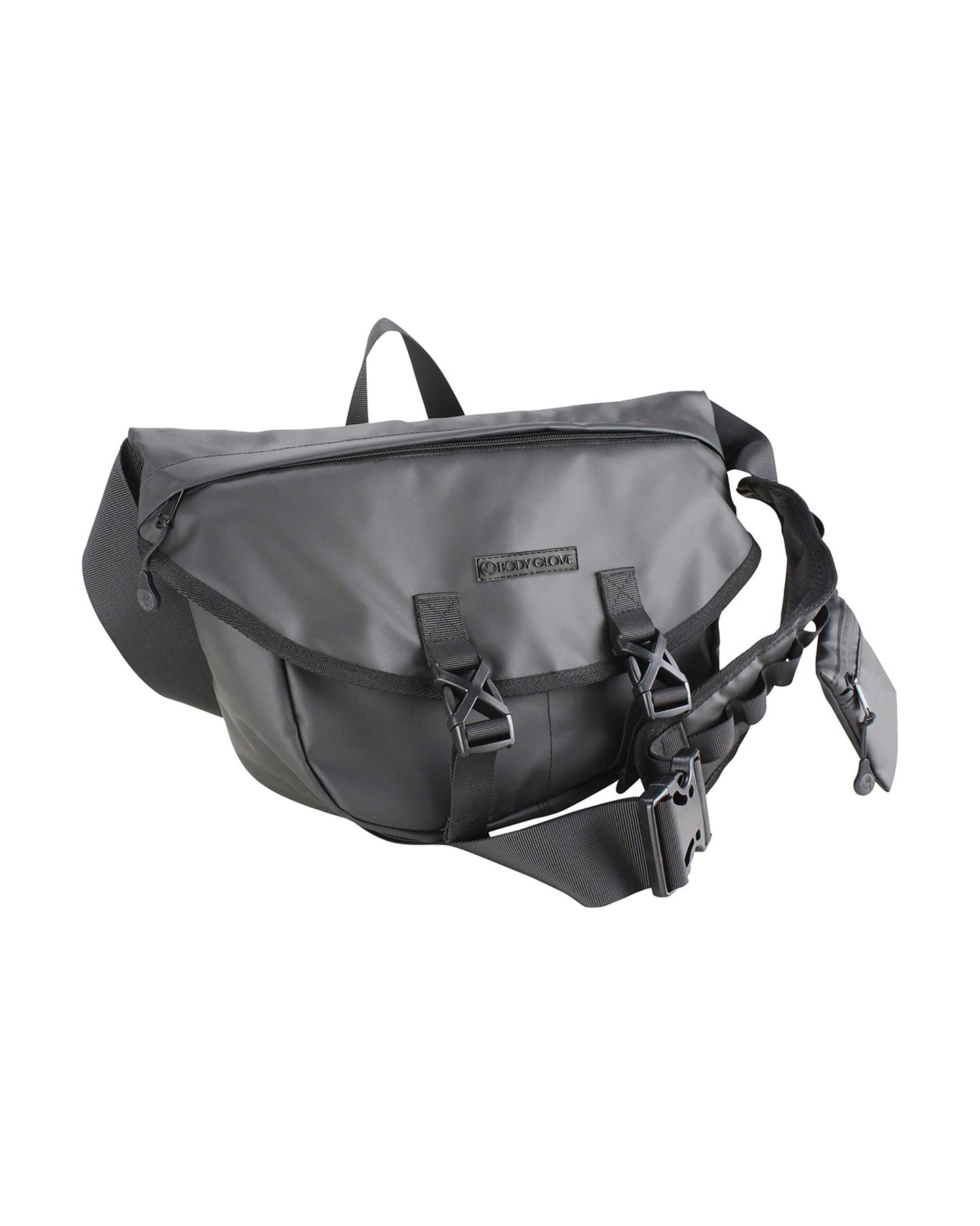 Taluca Messenger with Pouch - Black