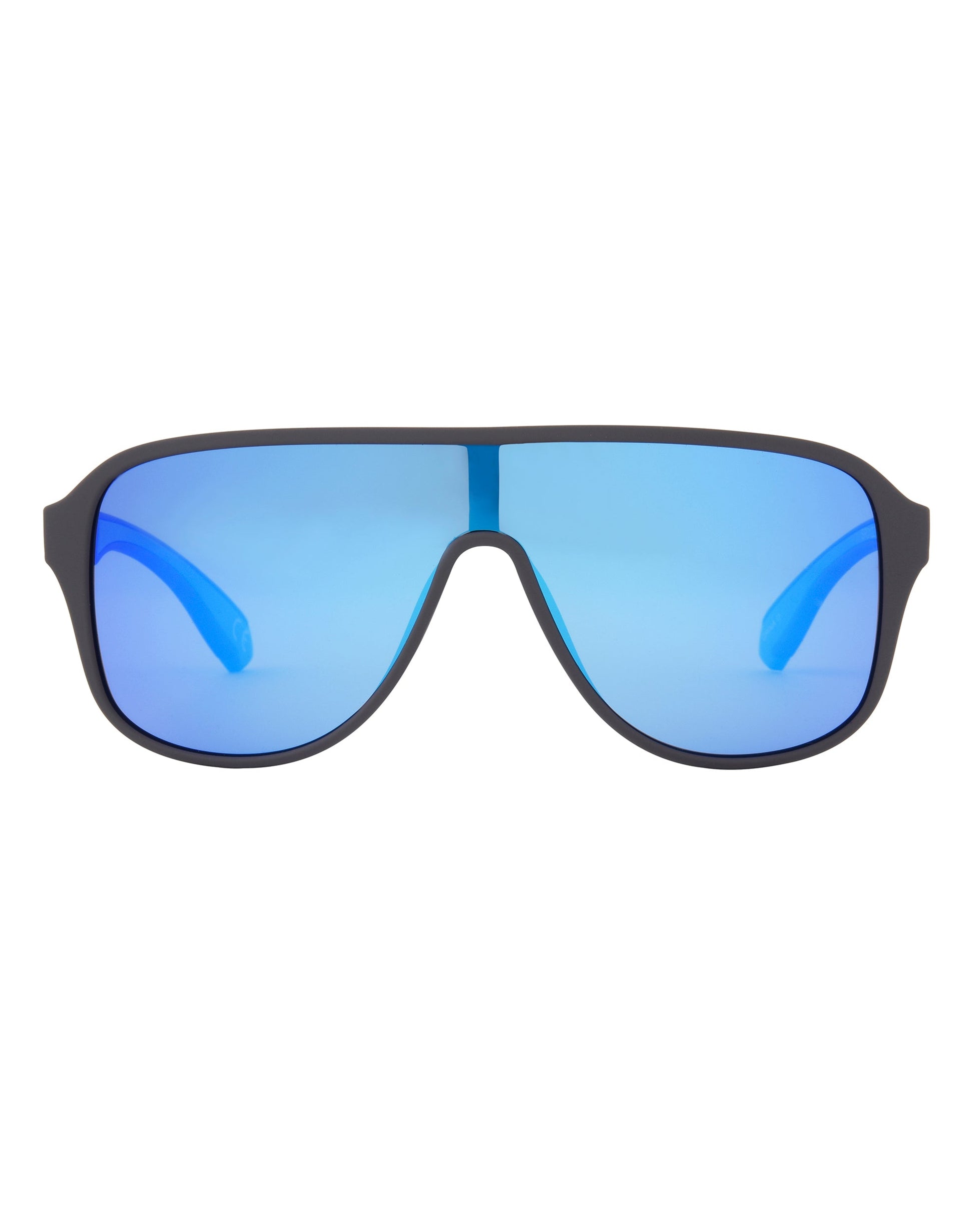 Men's Bobby Polarized Shield Sunglasses - Grey
