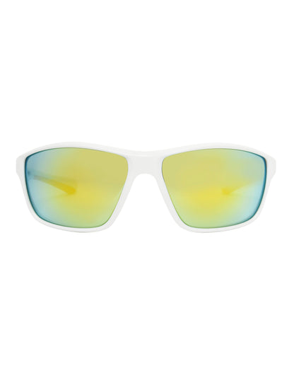 Stoked Wrap Sunglasses - White