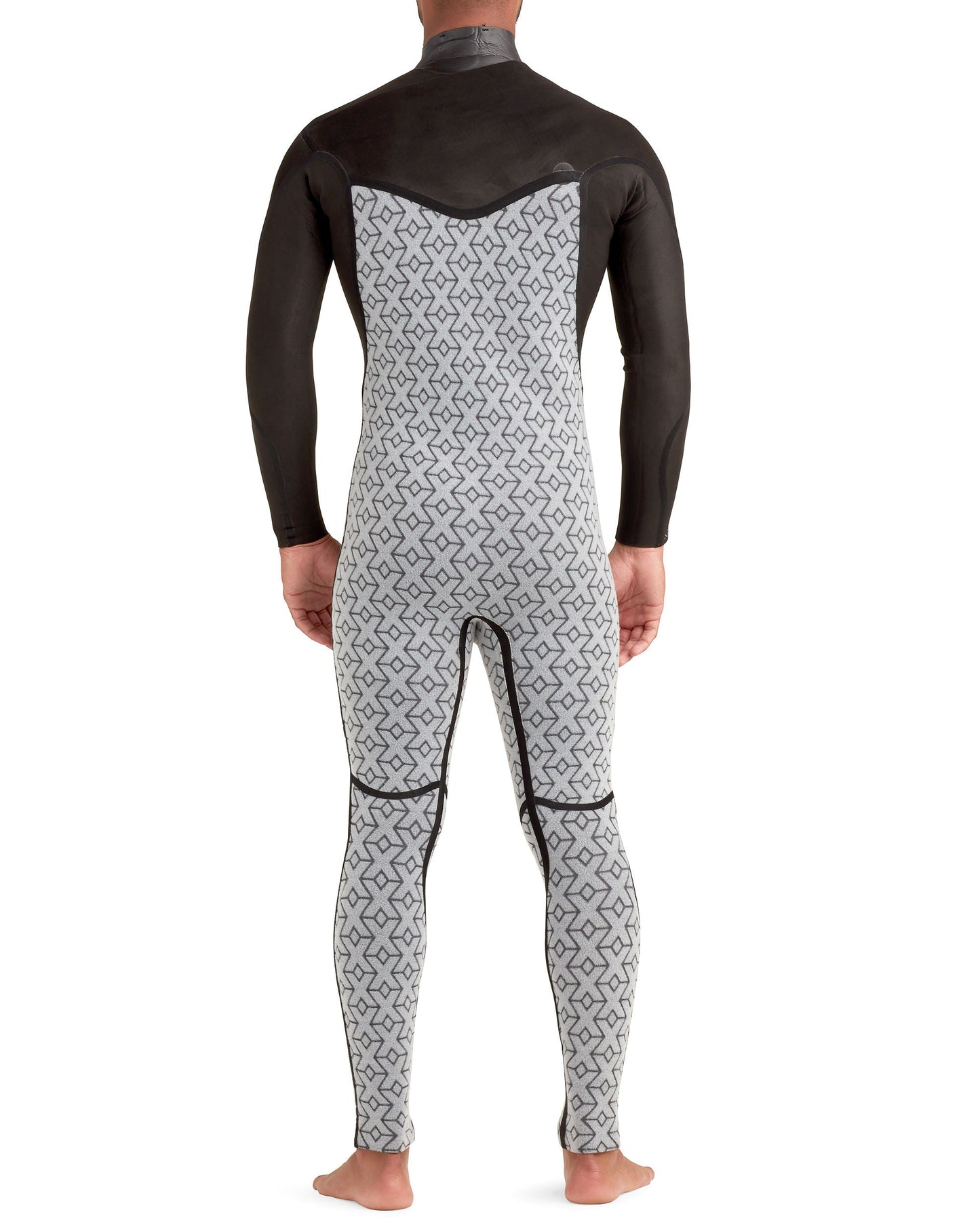Variant 3/2mm Men's Chest-Zip Fullsuit - Black