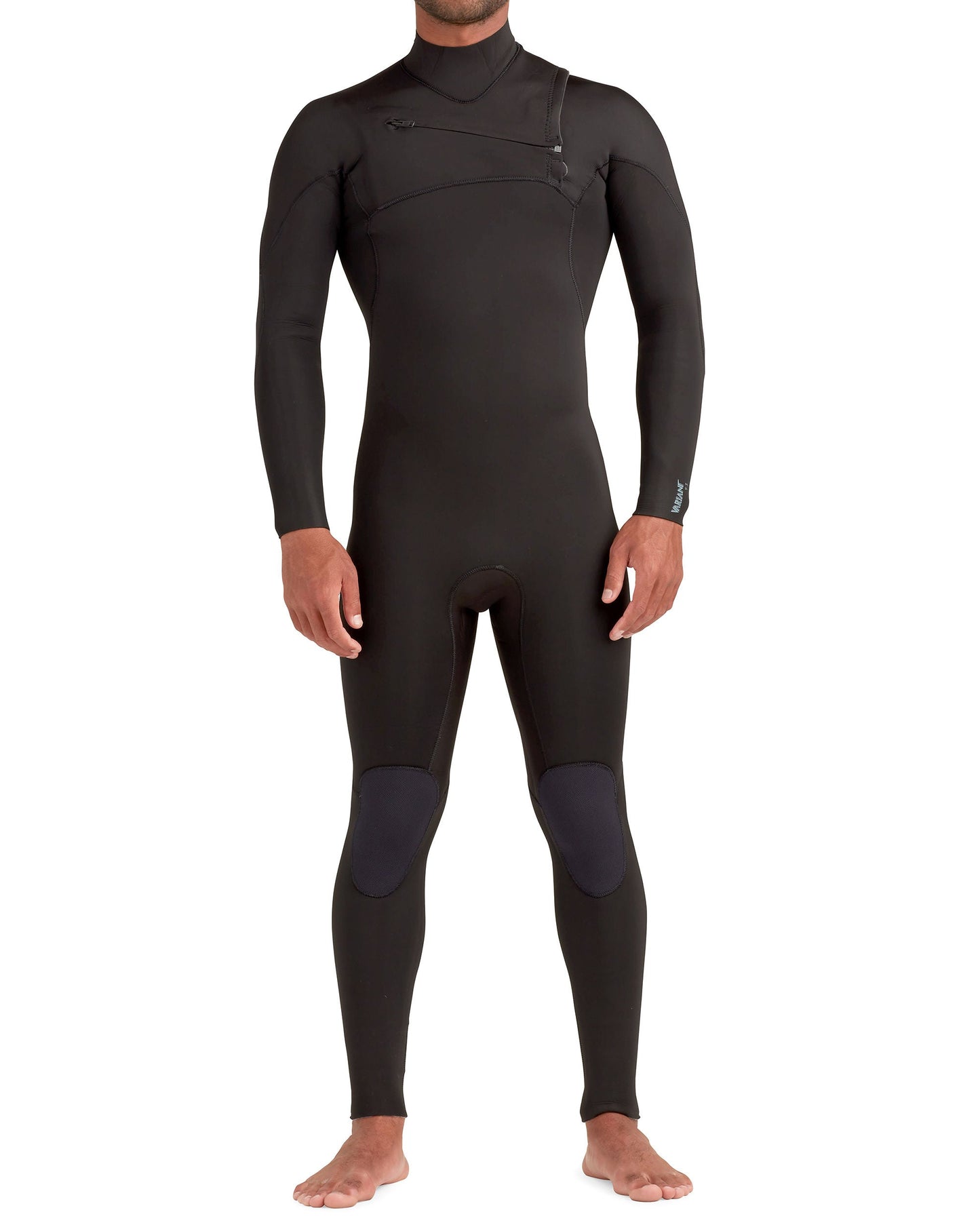 Variant 3/2mm Men's Chest-Zip Fullsuit - Black