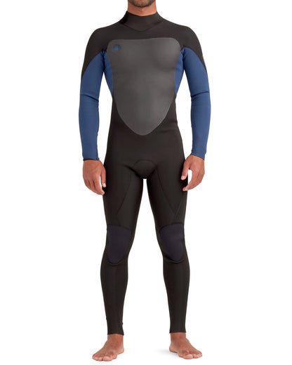 Phoenix 3/2mm Men's Back-Zip Fullsuit - Blue