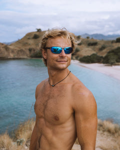 Gunmetal Blue Lens