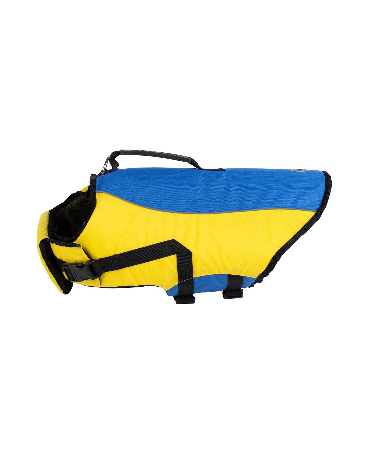 Ripstop Pet Life Jacket - Yellow / Blue