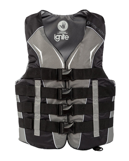 Ignite Type III Unisex Nylon USCGA PFD - Grey/Black