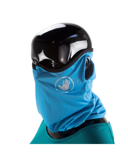 2-Pack Women's Cooling Gaiter Face Masks - LightBlue/Black