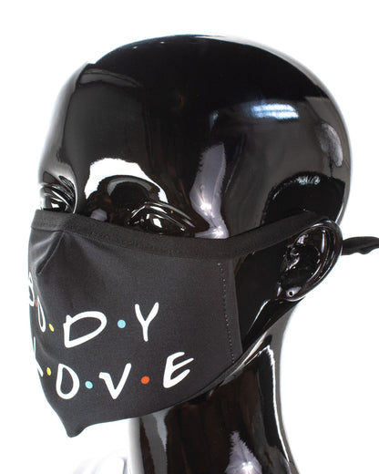 Women's 3-Piece Face Mask Set - Ombre, Logo Print, Palm